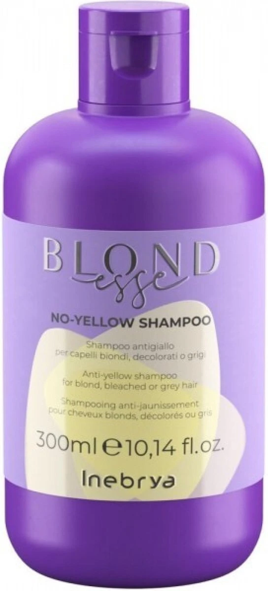 Inebrya No Yellow Shampoo 300 Ml 3 Inebrya No Yellow Shampoo 300 Ml