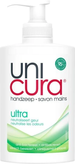 Unicura Ultra Antibacteriële Vloeibare Handzeep - 6 X 250 Ml - Voordeelverpakking 12 Unicura Ultra Antibacteriële Vloeibare Handzeep - 6 X 250 Ml - Voordeelverpakking -Verzorgingsproducten Verkoop 554x1200 1