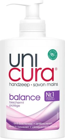 Unicura Balans Antibacteriële Vloeibare Handzeep - 6 X 250 Ml - Voordeelverpakking 13 Unicura Balans Antibacteriële Vloeibare Handzeep - 6 X 250 Ml - Voordeelverpakking -Verzorgingsproducten Verkoop 554x1200 2