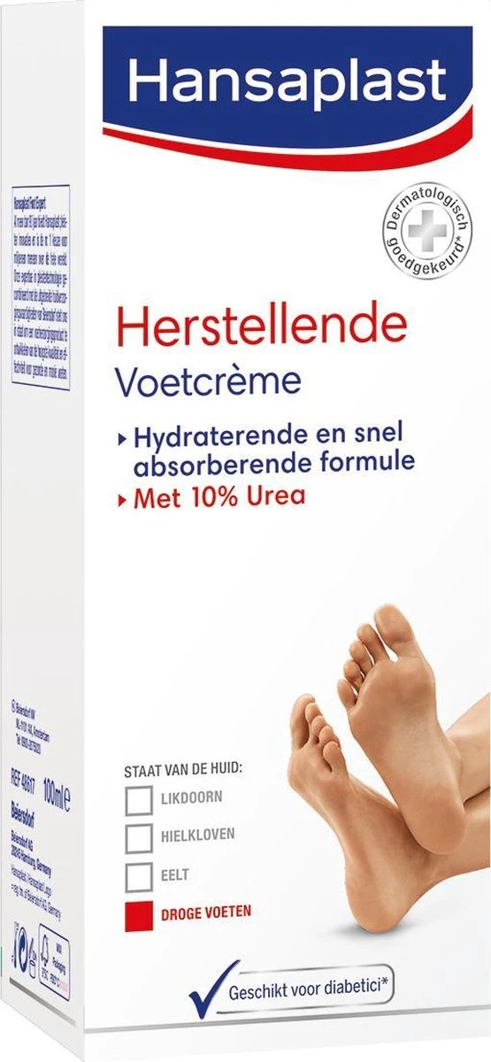 Hansaplast Herstellende Voetcrème - 100 Ml 6 Hansaplast Herstellende Voetcrème - 100 Ml - Afbeelding 4