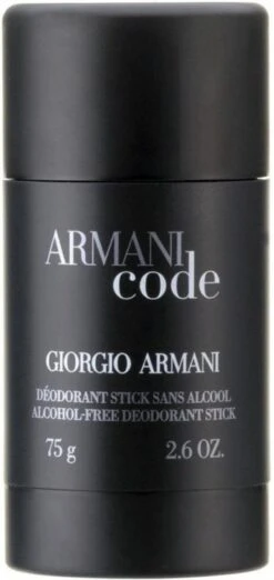 Armani Code Pour Homme Deo Stick - 75 Ml -Verzorgingsproducten Verkoop 568x1200 1