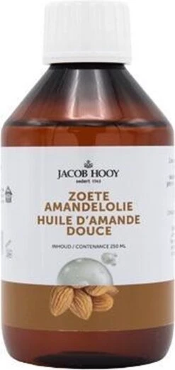Jacob Hooy Olie- & Vloeistoffen Amandelolie Zoet - 250 Ml - Body Oil -Verzorgingsproducten Verkoop 568x1200 2