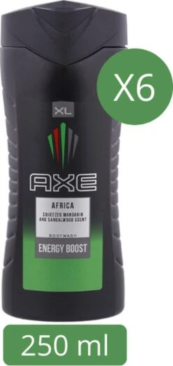Axe Africa 3-in-1 Douchegel - 6 X 250 Ml - Voordeelverpakking -Verzorgingsproducten Verkoop 568x1200 4