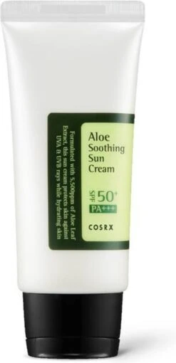 COSRX Aloe Soothing Sun Cream SPF50+ PA+++ 50 Ml -Verzorgingsproducten Verkoop 581x1200