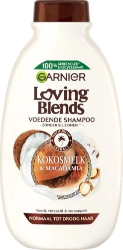 Garnier Loving Blends Voedende Shampoo - Kokosmelk & Macadamia - 6 X 300 Ml -Verzorgingsproducten Verkoop 593x1200 3