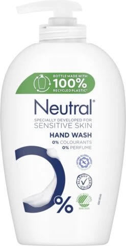 Neutral Vloeibare Handzeep Parfumvrij - 6 X 250 Ml - Voordeelverpakking -Verzorgingsproducten Verkoop 617x1200 1
