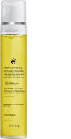 *ACTIE* MONTE - 100% Pure Arganolie - 100 ML - Unieke Fles - 100% Biologisch - Huidolie En Haarolie - Voor Haar, Huid En Gezicht - Hydraterend, Voedend En Herstellend - Rijk Aan Vitamine E, Essentiële Vetzuren, Antioxidanten En Mineralen - Argan Oil -Verzorgingsproducten Verkoop 618x1200