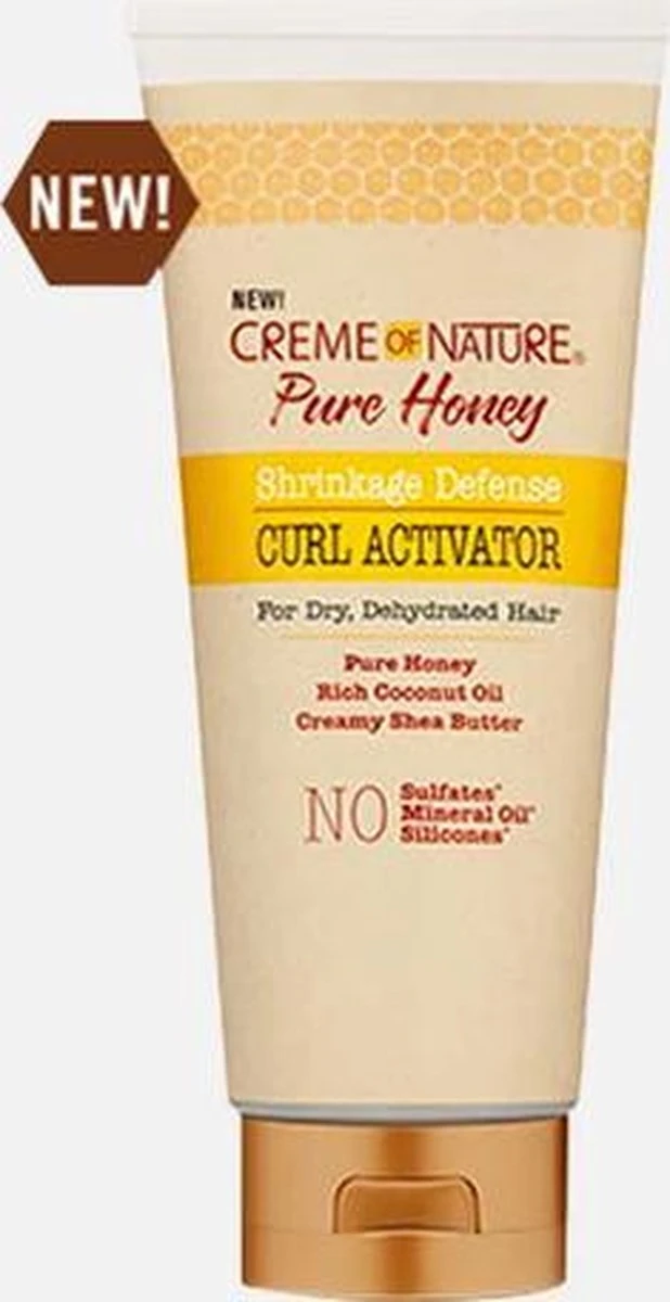 Creme Of Nature Pure Honey Shrinkage Defense Curl Activator 300ml 4 Creme Of Nature Pure Honey Shrinkage Defense Curl Activator 300ml - Afbeelding 2