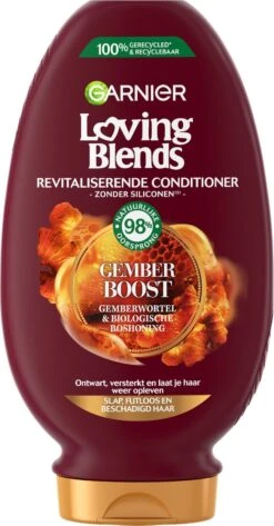 Garnier Loving Blends Gember Boost Revitaliserende Conditioner - 6 X 250ml -Verzorgingsproducten Verkoop 627x1200 3