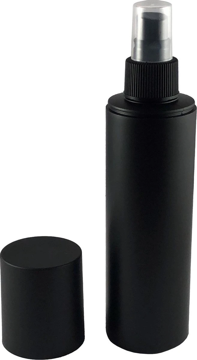 Zwart Spray Flesje Met Verstuiver - 200 Ml - Lege Sprayflacon - Spray Bottle - Reisflesjes - Aroma Diffuser - Hervulbaar 4 Zwart Spray Flesje Met Verstuiver - 200 Ml - Lege Sprayflacon - Spray Bottle - Reisflesjes - Aroma Diffuser - Hervulbaar - Afbeelding 2