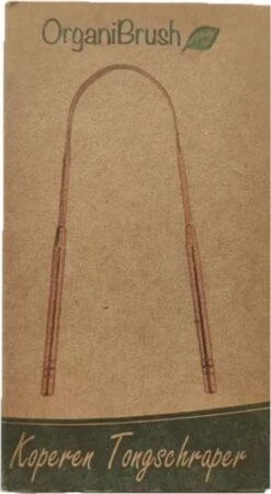 OrganiBrush 100% RVS Tongschraper / Tongreiniger - Antibacterieel - 1 Stuk -Verzorgingsproducten Verkoop 658x1200 3
