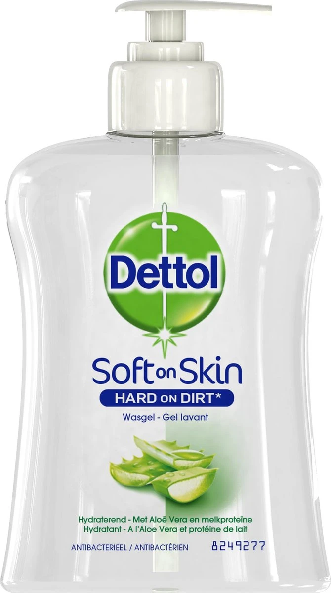 Dettol - Handzeep - Antibacterieel - Verzachtend - Aloë Vera - 6 X 250 Ml 4 Dettol - Handzeep - Antibacterieel - Verzachtend - Aloë Vera - 6 X 250 Ml - Afbeelding 2