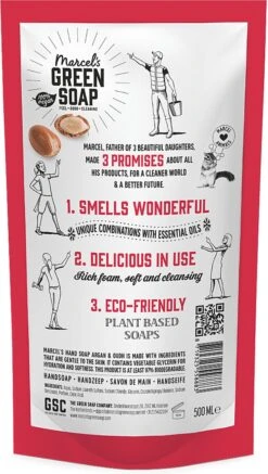 Marcel's Green Soap Handzeep Navulling Argan & Oudh - 500ML 8 Marcel's Green Soap Handzeep Navulling Argan & Oudh - 500ML -Verzorgingsproducten Verkoop 678x1200