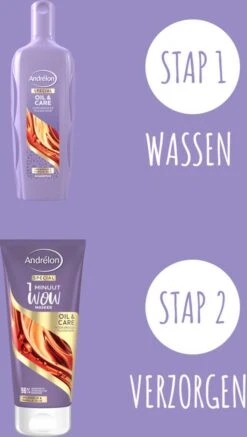 Andrélon Oil & Care Haarmasker – 1 Minuut WOW Masker - 6 X 180 Ml – Voordeelverpakking -Verzorgingsproducten Verkoop 679x1200 2