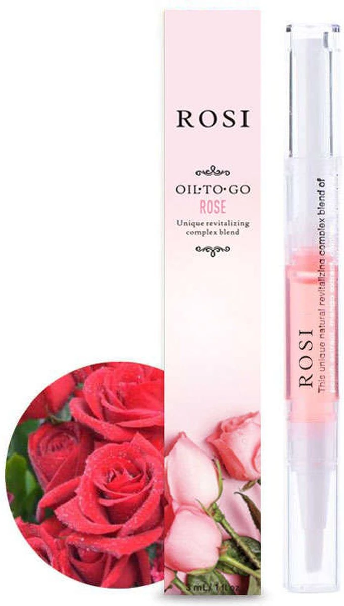 ROSI Revitaliserende Nagelriemolie Pen - Nagelriem Verzorging Olie - Nagel Riem Cuticle Therapy Oil - Rose 3 ROSI Revitaliserende Nagelriemolie Pen - Nagelriem Verzorging Olie - Nagel Riem Cuticle Therapy Oil - Rose