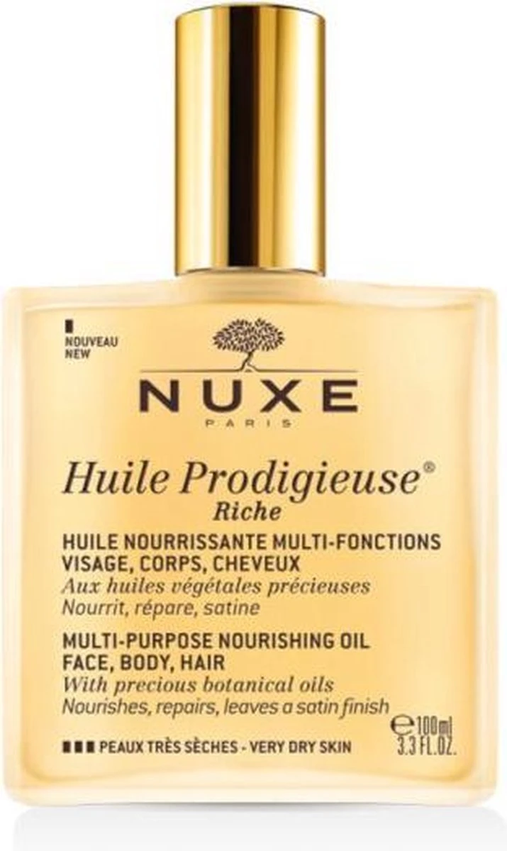 Nuxe Huile Prodigieuse Riche Dry Oil Droogolie - 100 Ml 16 Nuxe Huile Prodigieuse Riche Dry Oil Droogolie - 100 Ml - Afbeelding 14