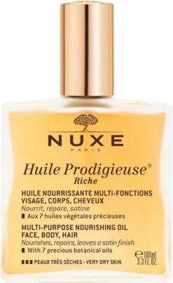 Nuxe Huile Prodigieuse Riche Dry Oil Droogolie - 100 Ml 30 Nuxe Huile Prodigieuse Riche Dry Oil Droogolie - 100 Ml -Verzorgingsproducten Verkoop 731x1200 2