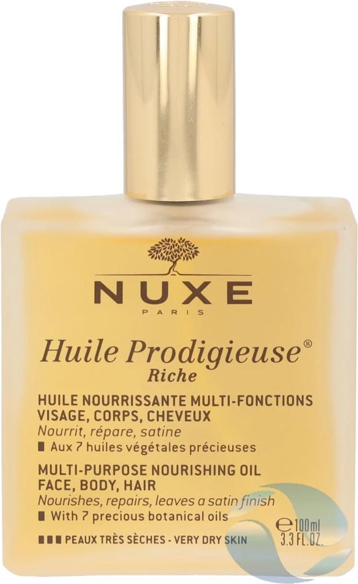 Nuxe Huile Prodigieuse Riche Dry Oil Droogolie - 100 Ml 5 Nuxe Huile Prodigieuse Riche Dry Oil Droogolie - 100 Ml - Afbeelding 3