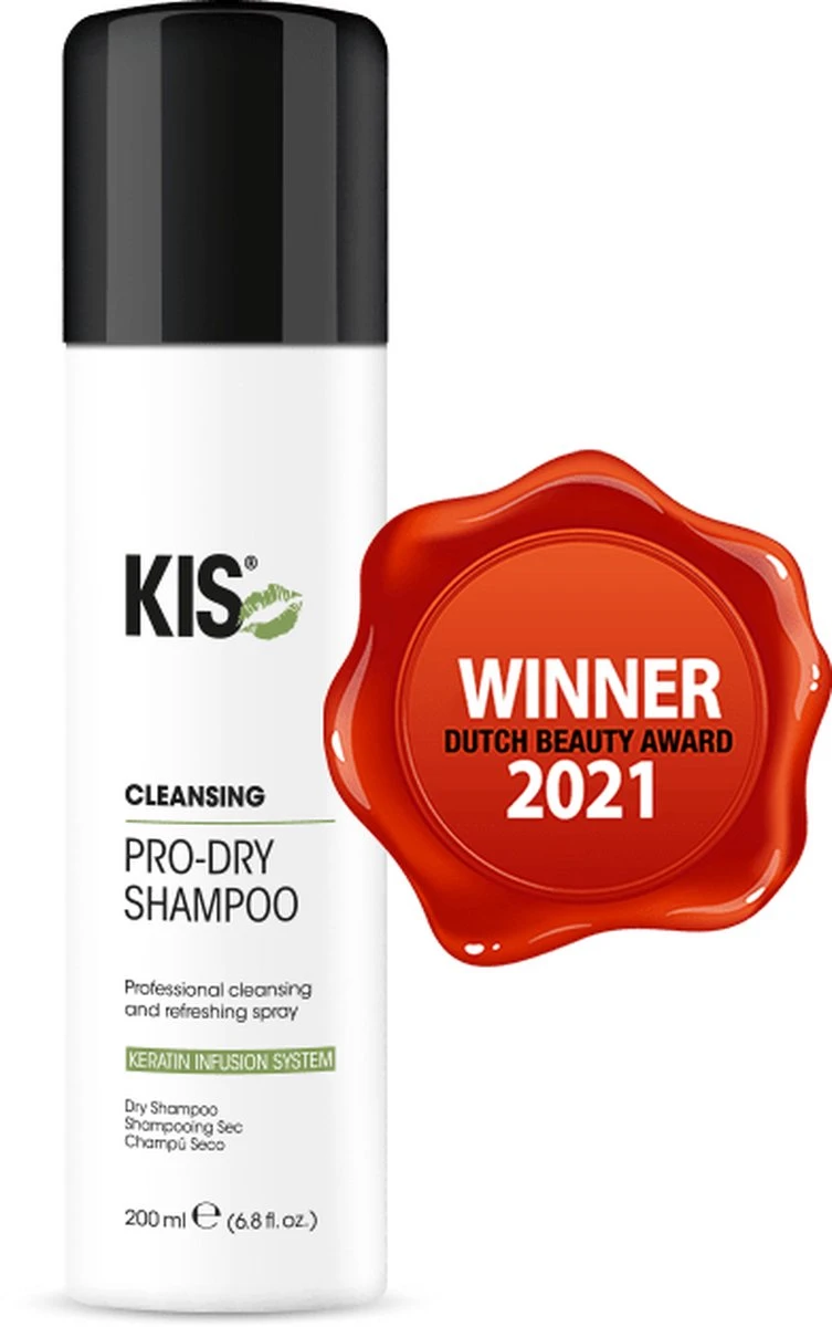 KIS - Pro Dry Shampoo - 200 Ml 5 KIS - Pro Dry Shampoo - 200 Ml - Afbeelding 3