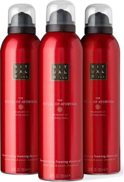 RITUALS The Ritual Of Ayurveda Shower Foam Value Pack (3 Stuks)