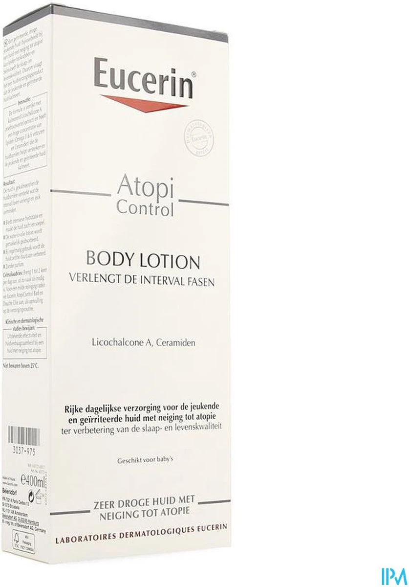Eucerin AtopiControl Body Care Lotion 12% Omega - Bodylotion - 400 Ml 13 Eucerin AtopiControl Body Care Lotion 12% Omega - Bodylotion - 400 Ml - Afbeelding 11