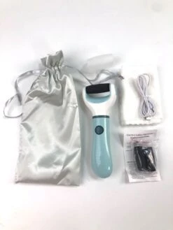 Vastu Eeltverwijderaar - Elektrische Oplaadbare Voetvijl Inclusief Opvangdoekje & Opbergzakje - Callus Remover - Inclusief Extra Opzetvijlen -Verzorgingsproducten Verkoop 901x1200