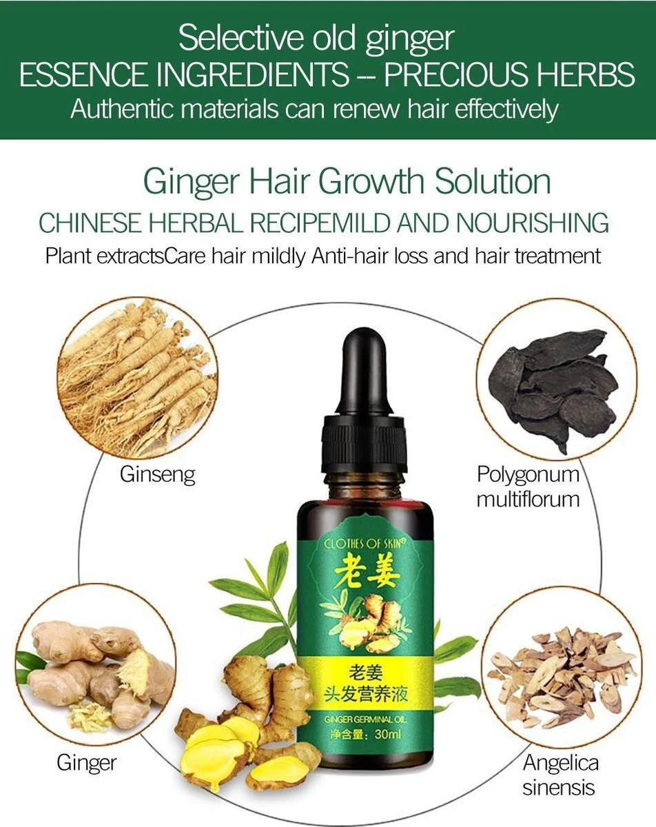 Haarserum 7days | Haarkuur 7daags | Haaruitval Bestrijden | Gember Extracten Voor Stimuleren Haargroei | Haar Olie | Bewezen Formule 10 Haarserum 7days | Haarkuur 7daags | Haaruitval Bestrijden | Gember Extracten Voor Stimuleren Haargroei | Haar Olie | Bewezen Formule - Afbeelding 8