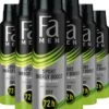 Fa Men Sport Energy Boost Deodorant Spray 6x150ml