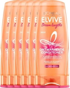 L'Oréal Paris Elvive Dream Lengths Conditioner - 6 X 200 Ml - Voordeelverpakking -Verzorgingsproducten Verkoop 959x1200 4