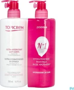 Topicrem Ultra-Moisturizing Body Milk 2x500ml -Verzorgingsproducten Verkoop 981x1200 2