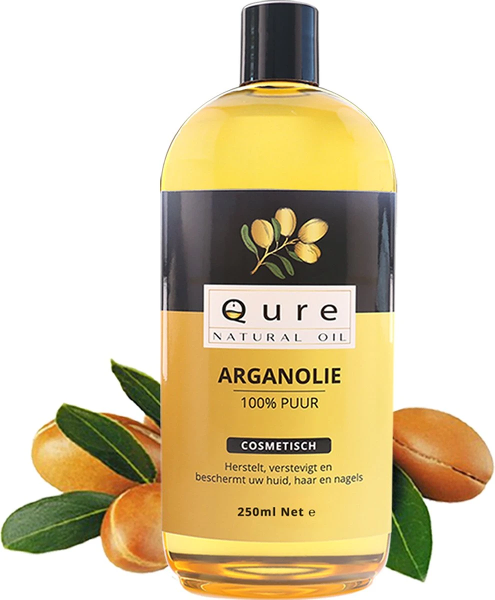 Arganolie 250ml + Pompje | Voor Haar, Huid En Gezicht |100% Puur & Onbewerkt | Moroccan Argan Oil 6 Arganolie 250ml + Pompje | Voor Haar, Huid En Gezicht |100% Puur & Onbewerkt | Moroccan Argan Oil - Afbeelding 4