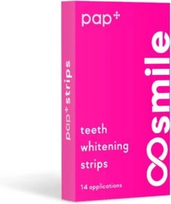 Teeth Whitening Strips - PAP+ - Professionele Tandenbleek Strips - Tanden Bleken - Wittere Tanden - Tand & Tandvlees Vriendelijk - Zonder Peroxide - Gemakkelijk & Overal Te Gebruiken - Pap Tanden Whitening Strips -Verzorgingsproducten Verkoop 1008x1200 1