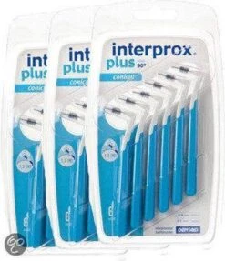 Interprox Plus Conical Tandenstokers - 3 Tot 5 Mm - 3 X 6 Stuks -Verzorgingsproducten Verkoop 1031x1200