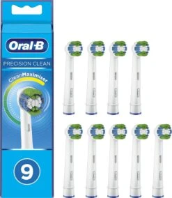 Oral B Oral-B Precision Clean - Met CleanMaximiser-technologie - Opzetborstels - 9 Stuks -Verzorgingsproducten Verkoop 1043x1200