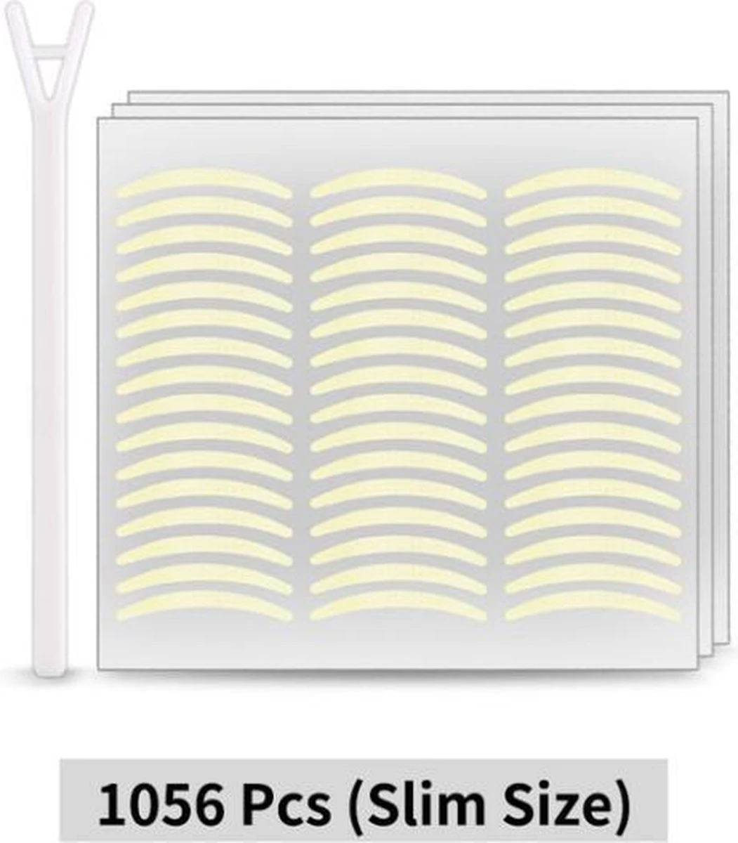 Merkloos Ooglidstickers - Ooglidcorrectie - Ooglidtape - Eyelid - Small - 1056 Stuks 3 Merkloos Ooglidstickers - Ooglidcorrectie - Ooglidtape - Eyelid - Small - 1056 Stuks