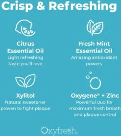 Oxyfresh Power Rinse Mondwater - Lemon-Mint - 473 Ml 15 Oxyfresh Power Rinse Mondwater - Lemon-Mint - 473 Ml -Verzorgingsproducten Verkoop 1071x1200