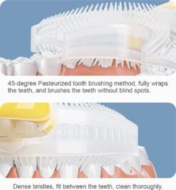 Tandenborstel Kind-Handtandenborstel Voor Kinderen-2 Tot 12 Jaar-Zachte Silliconen-Baby Tandenborstel-Tandenborstel Baby En Peuter - U-Vormig - 360 Graden-Bijtringen-peutertandenborstel-U Vorm -Verzorgingsproducten Verkoop 1104x1200 1