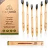 4+2 Bamboe Tandenborstels - Zero Waste - Vegan - Bamboo Toothbrushes 1 4+2 Bamboe Tandenborstels - Zero Waste - Vegan - Bamboo Toothbrushes -Verzorgingsproducten Verkoop 1121x1200