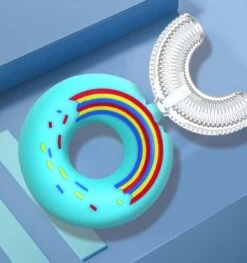 Tandenborstel Kind-Handtandenborstel Voor Kinderen-2 Tot 12 Jaar-Zachte Silliconen-Baby Tandenborstel-Tandenborstel Baby En Peuter - U-Vormig - 360 Graden-Bijtringen-peutertandenborstel-U Vorm -Verzorgingsproducten Verkoop 1129x1200 1