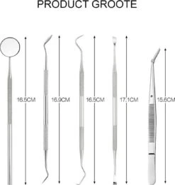 Newide Professionele Tandarts Set Met Luxe Etui – Tandsteen Verwijderaar – RVS Tandarts Setje – Tandenstokers – Tandartshaakje – Tand Verzorging Gereedschap Set – Tandplak Verwijderaar -Verzorgingsproducten Verkoop 1136x1200