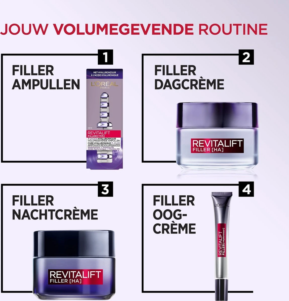 L’Oréal Paris Skin Expert Revitalift Filler Hyaluronzuur Ampullen - Kuur 7 Dagen 18 L’Oréal Paris Skin Expert Revitalift Filler Hyaluronzuur Ampullen - Kuur 7 Dagen - Afbeelding 16