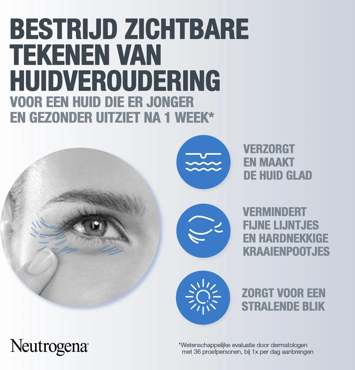 Neutrogena Retinol Boost Eye Cream (15ml), Effectieve Anti-veroudering Oogcrème & Effectieve Hydraterende Verzorging Met Retinol, Mirtebladextract & Hyaluronzuur Voor Een Jonger En Gezond Uitziende Huid 4 Neutrogena Retinol Boost Eye Cream (15ml), Effectieve Anti-veroudering Oogcrème & Effectieve Hydraterende Verzorging Met Retinol, Mirtebladextract & Hyaluronzuur Voor Een Jonger En Gezond Uitziende Huid - Afbeelding 2