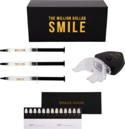 The Million Dollar Smile® Tandenbleekset Geschikt Voor Gevoelige Tanden - Zonder Peroxide (0%) - Wittere Tanden - 100% Natuurlijk - Tanden Bleken - Tandenblekers - Teeth Whitening Kit - Geen Gevoelige Tanden -Verzorgingsproducten Verkoop 1157x1200 1
