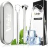 Xclusive-lifestyle® - Luxe RVS Tongschraperset - 4-Delige Professionele Tongreiniger - Mondverzorging - Mondhygiëne - Herbruikbaar En Duurzaam - Ayurveda - Aanbevolen Door Tandartsen -Verzorgingsproducten Verkoop 1169x1200 3