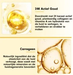Collageen Oogmasker Luxovita - Wallen Wegwerken/Donkere Kringen/Rimpels - Hydraterend - 24k Goud Oog Masker - Eye Pads - Gel Oogmaskers - 60 Stuks -Verzorgingsproducten Verkoop 1178x1200 5