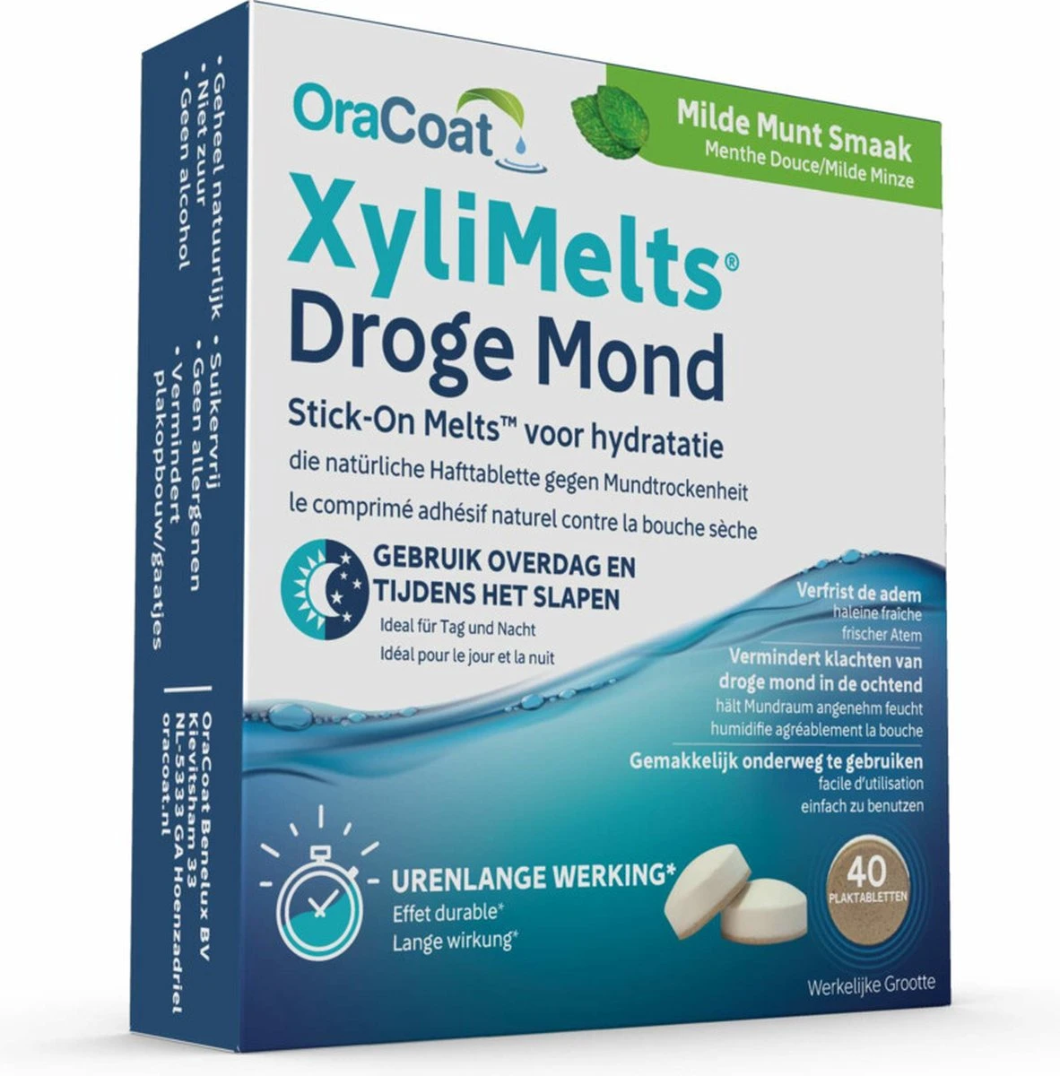 XyliMelts - Milde Munt | Voor Droge Mond 6 XyliMelts - Milde Munt | Voor Droge Mond - Afbeelding 4