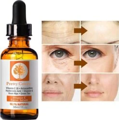 Gezicht Serum - Vitamine C - Anti Age - Anti Acne - Hydraterende Werking - Celvernieuwing - Tegen Pigmentvlekken - Gezichtsverzorging -Verzorgingsproducten Verkoop 1193x1200 4