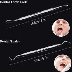 Compleet Tandarts Setje –4 Stuks Tandsteenhaakje – Tandartshaakje - Mondspiegel – Tandarts Gereedschap – Mondverzorging – Stainless Steel -Verzorgingsproducten Verkoop 1194x1200 2