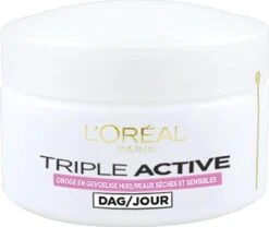L'Oréal Paris Triple Active Dagcrème - 2 X 50 Ml - Voordeelverpakkking - Gecombineerde & Droge Huid 28 L'Oréal Paris Triple Active Dagcrème - 2 X 50 Ml - Voordeelverpakkking - Gecombineerde & Droge Huid -Verzorgingsproducten Verkoop 1200x1009 1