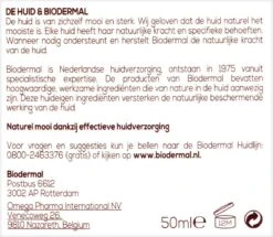 Biodermal Anti Age Dagcrème 50+ - Dagcrème Met Hyaluronzuur En Vitamine E - Met - SPF15 - Helpt Rimpels Verminderen - 50ml -Verzorgingsproducten Verkoop 1200x1043 3